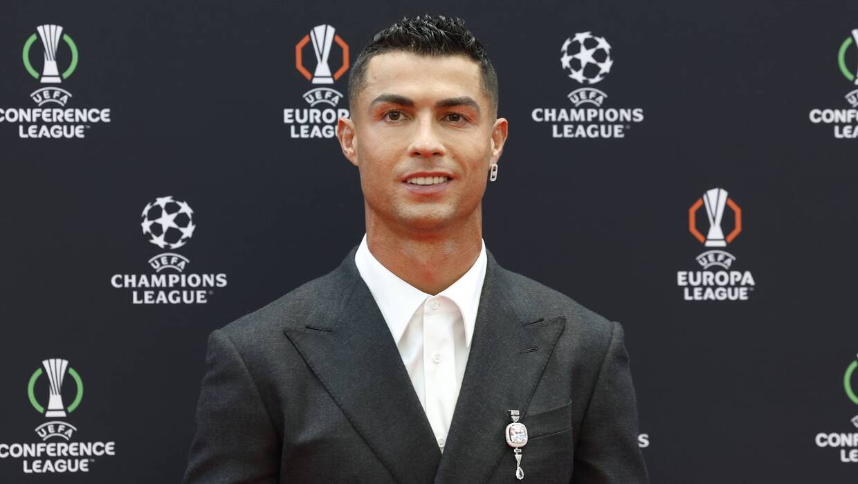 Cristiano Ronaldo Fot. PAP/EPA/SEBASTIEN NOGIER