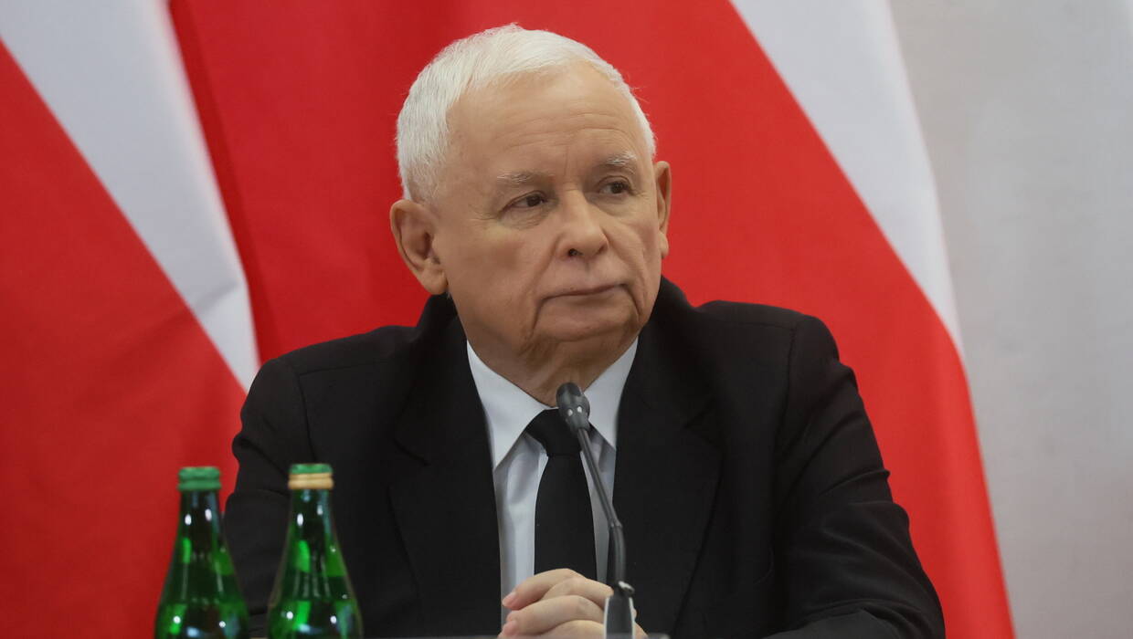 Prezes PiS Jarosław Kaczyński. Fot. PAP/Leszek Szymański