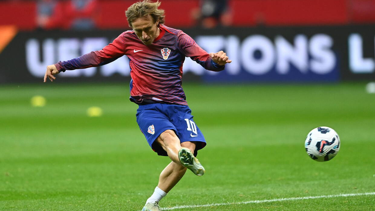 Luka Modric. Fot. PAP/Piotr Nowak