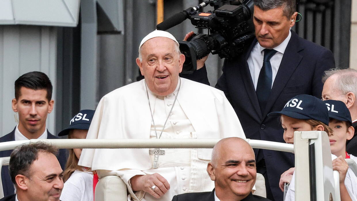 Papież Franciszek. Fot. EPA/GIUSEPPE LAMI