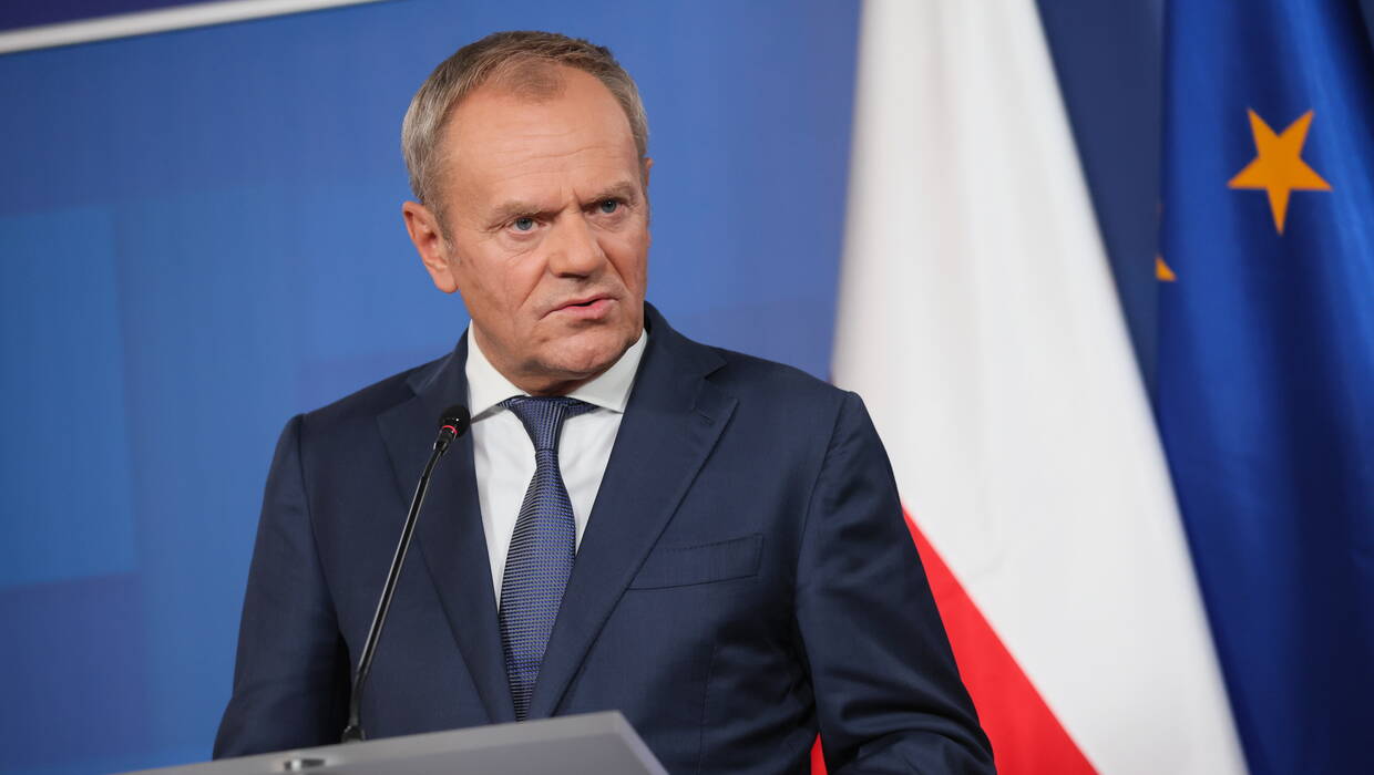 Premier Donald Tusk. Fot. PAP/Leszek Szymański