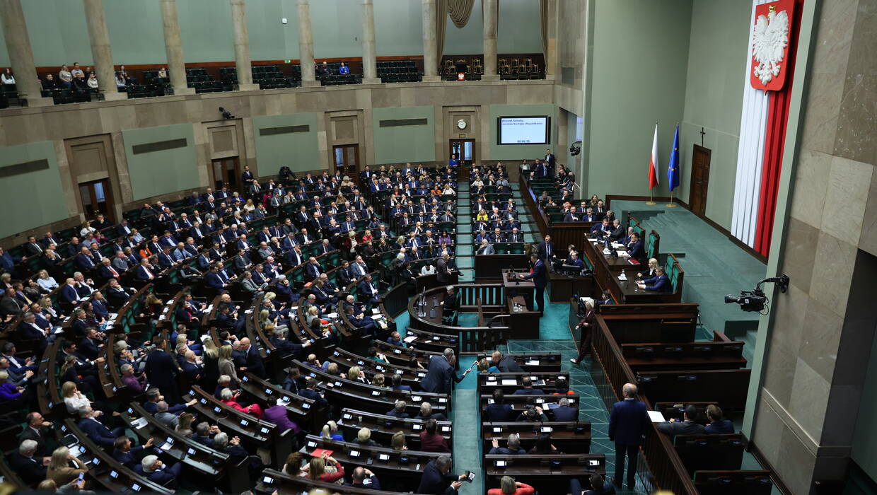 Posiedzenie Sejmu. Fot. PAP/Leszek Szymański