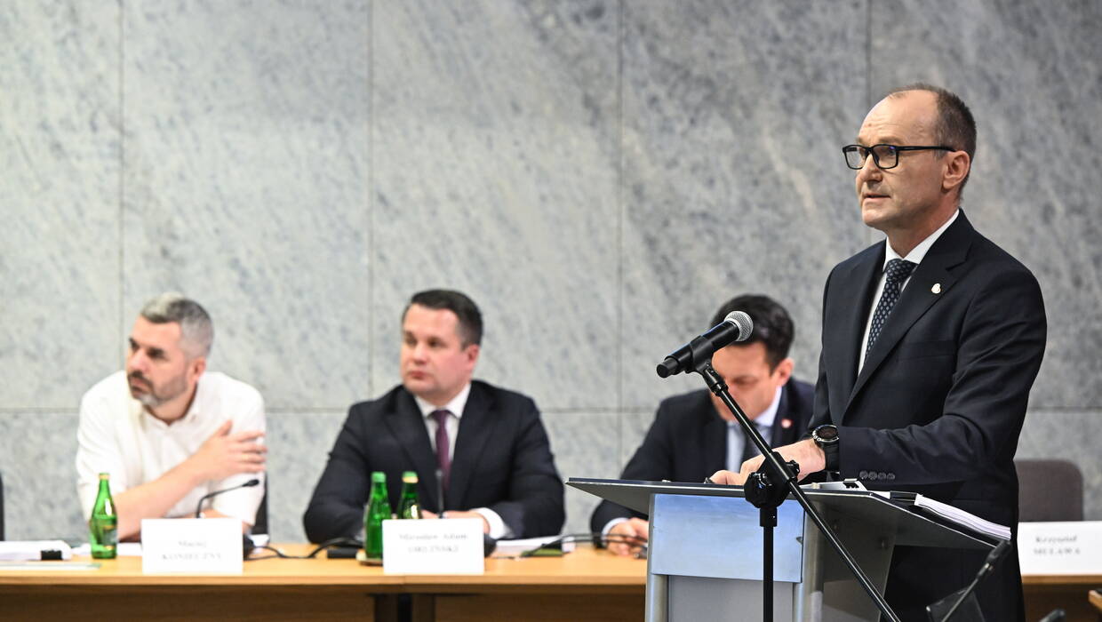  Przewodniczący komisji śledczej ds. afery wizowej, poseł KO Marek Sowa. Photo PAP/Radek Pietruszka