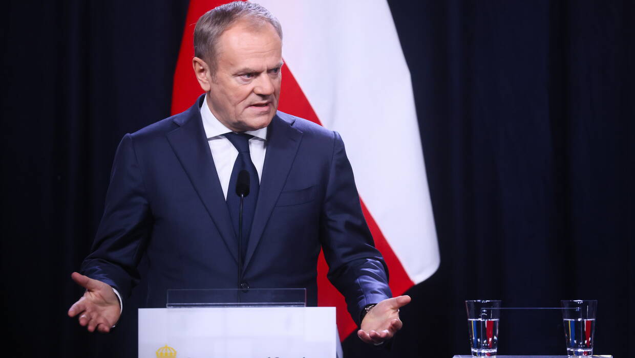 Premier Donald Tusk. Fot. PAP/Leszek Szymański