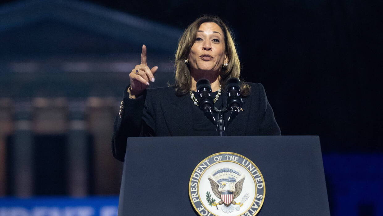 Kamala Harris. Fot. PAP/EPA/DAVID MUSE