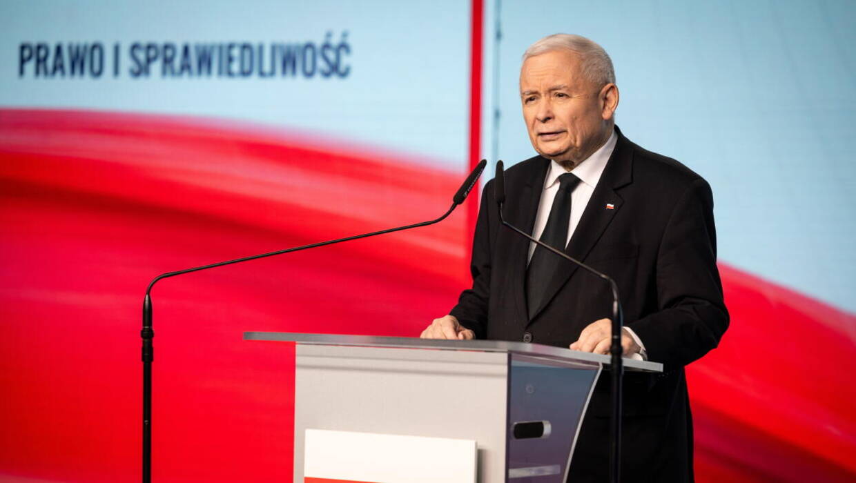 Jarosław Kaczyński Fot. PAP/Marek Gorczyński