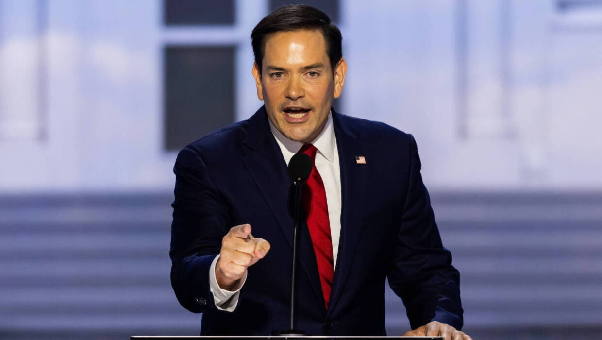 Marco Rubio Fot. PAP/EPA/JIM LO SCALZO 