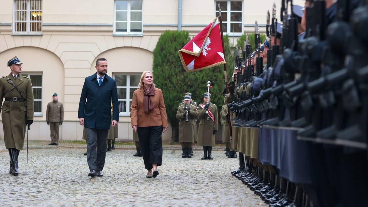 Szef MON Władysław Kosiniak-Kamysz z minister obrony Czech Jana Czernochovą. Fot. Władysław Kosiniak-Kamysz/X