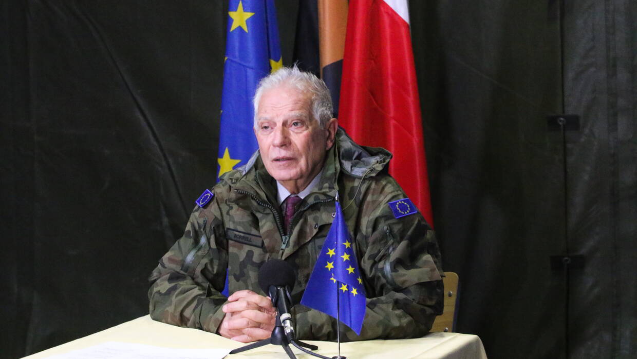 Szef dyplomacji UE Josep Borrell. Fot. PAP/Krzysztof Świderski