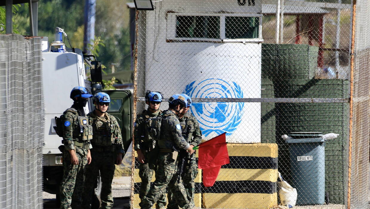 Baza UNIFIL w Libanie. Fot. EPA/STRINGER