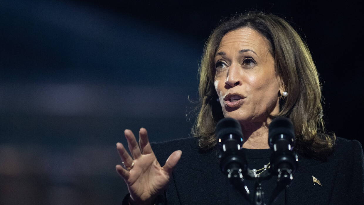 Kamala Harris. Fot. PAP/EPA/DAVID MUSE