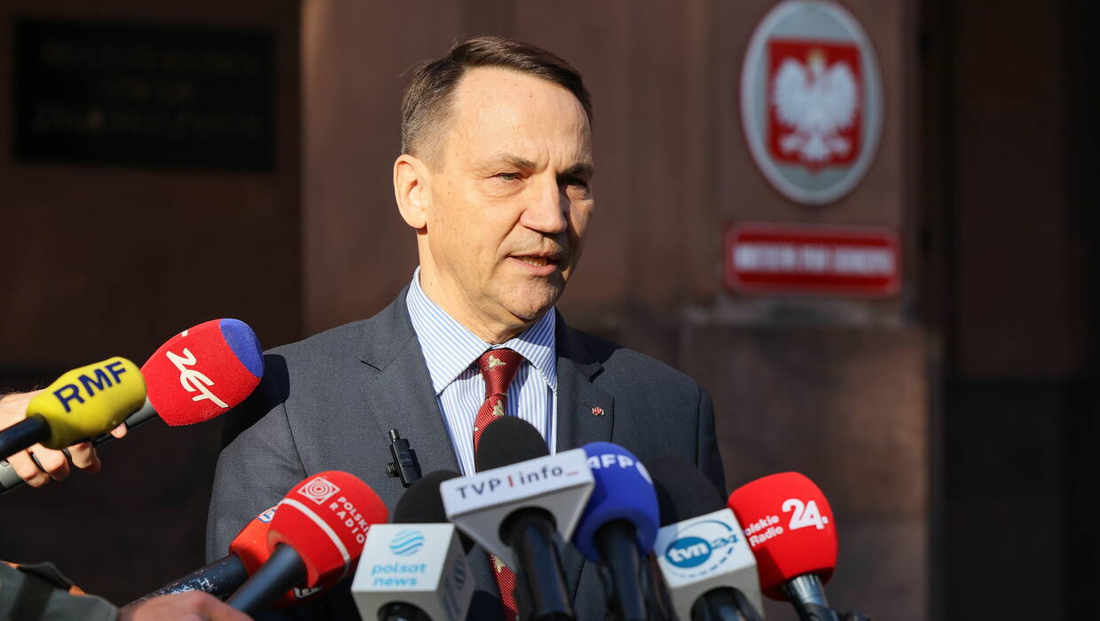 Minister Spraw Zagranicznych Radosław Sikorski, fot. PAP/Paweł Supernak