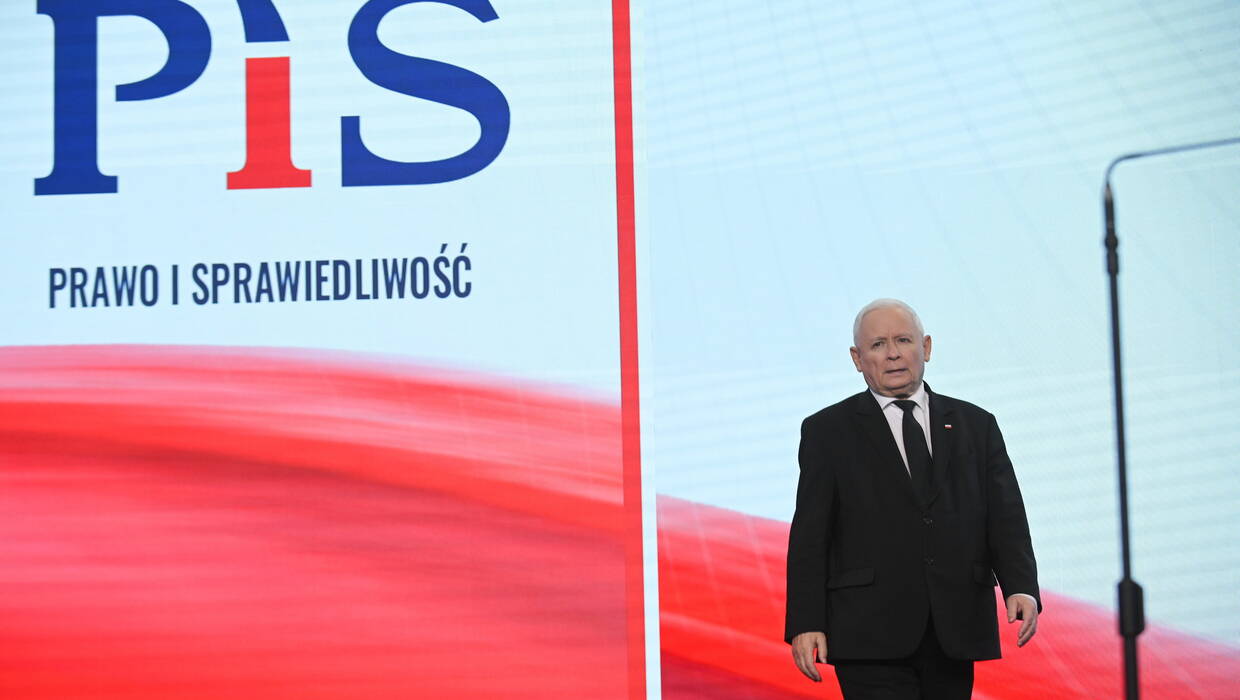 Prezes Prawa i Sprawiedliwości Jarosław Kaczyński, fot. PAP/Marcin Obara