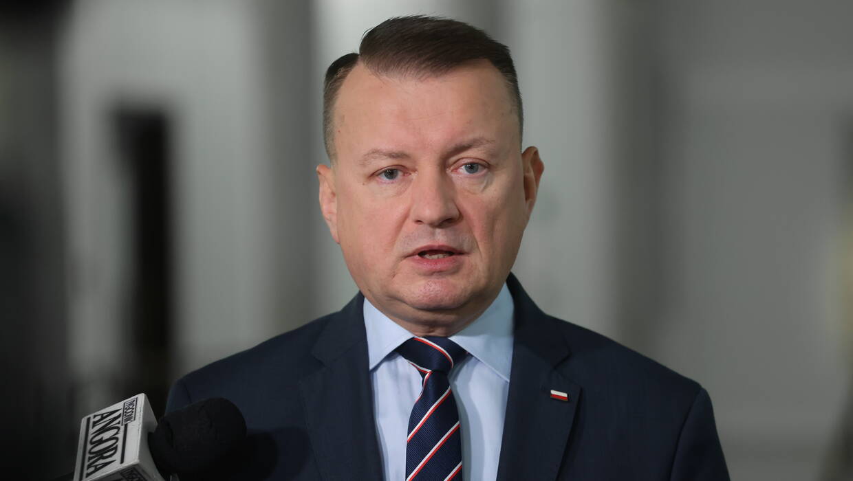 Przewodniczący KP PiS Mariusz Błaszczak. Fot. PAP/Albert Zawada