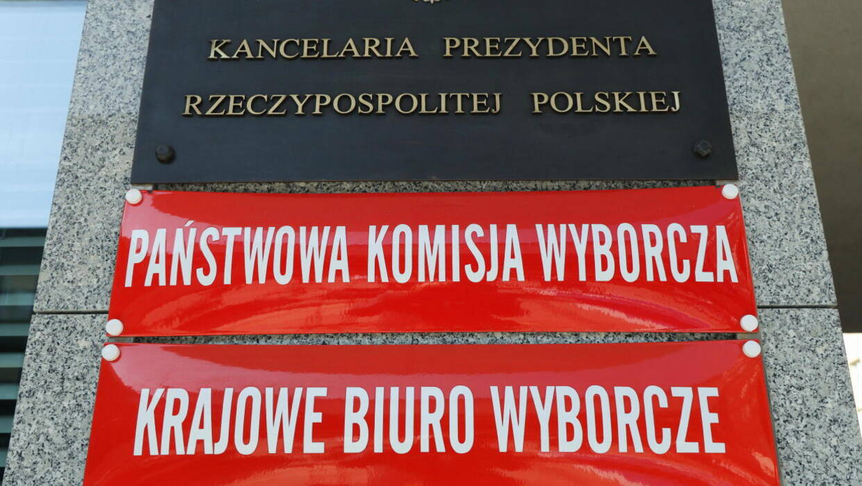 Siedziba Państwowej Komisji Wyborczej w Warszawie. Fot. PAP/Paweł Supernak