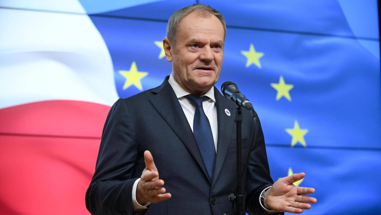 Donald Tusk Fot. PAP/Marcin Obara