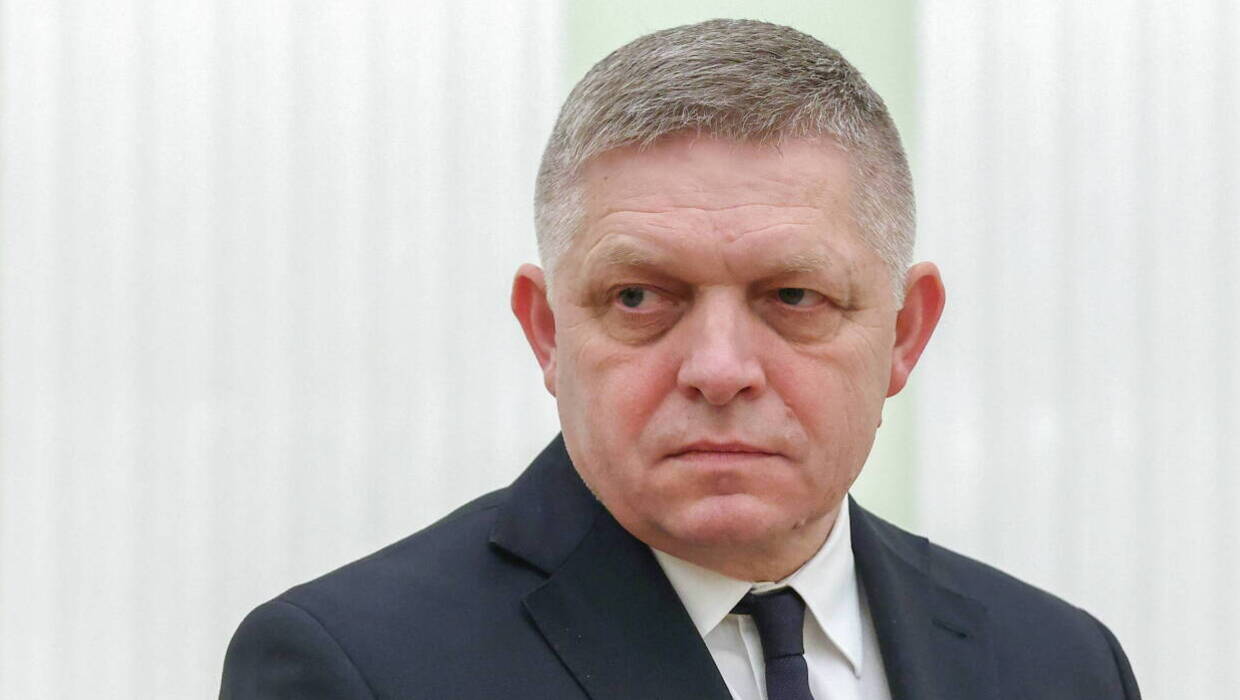 Premier Słowacji Robert Fico. Fot. PAP/EPA/ARTYOM GEODAKYAN/SPUTNIK/KREMLIN / POOL