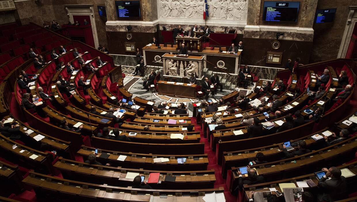 Francuski parlament (zdjęcie ilustracyjne). Fot. EPA/ETIENNE LAURENT