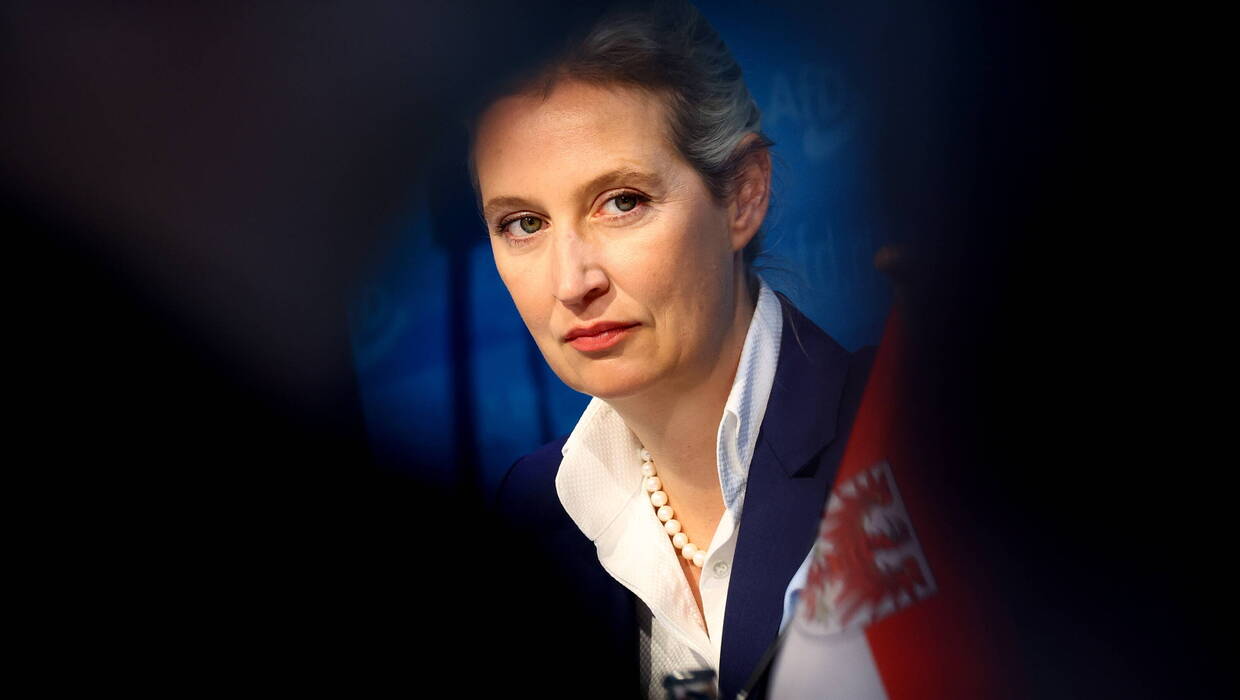 Liderka AfD Alice Weidel. Fot. PAP/EPA/Filip Singer