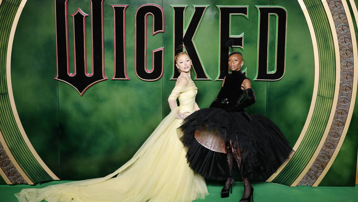 Aktorki musicalu "Wicked" Ariana Grande i Cynthia Erivo. Fot. PAP/EPA/TOLGA AKMEN