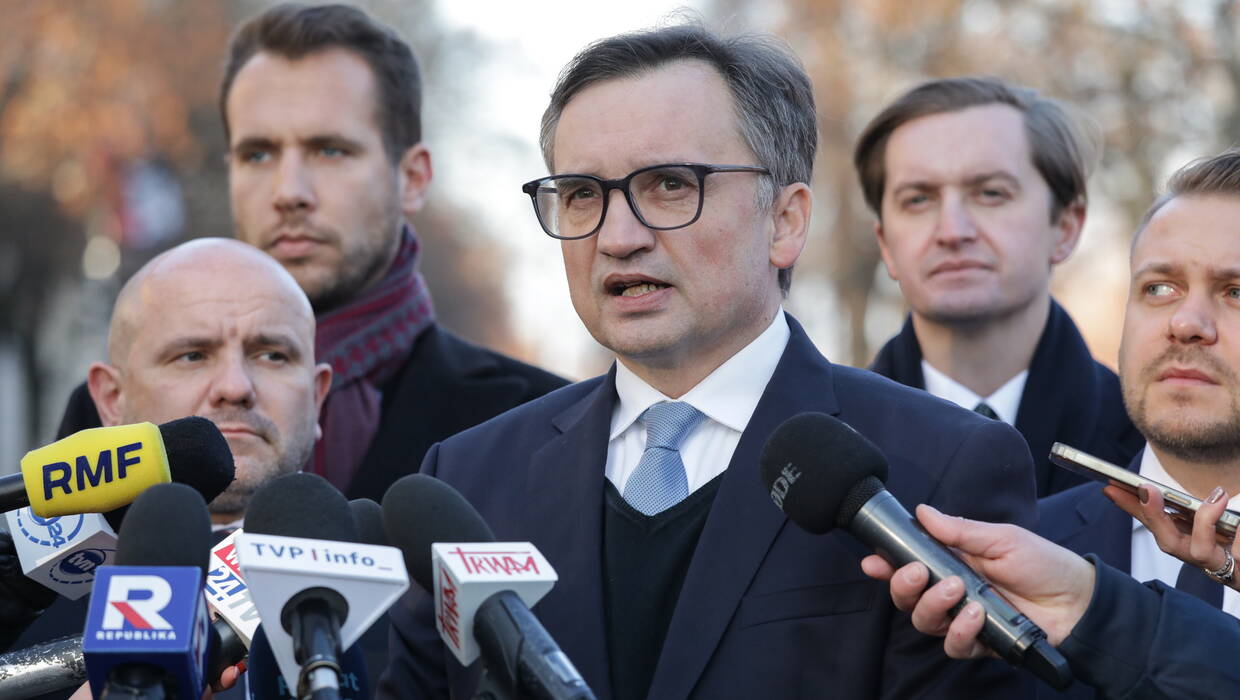 Były minister sprawiedliwości Zbigniew Ziobro. Fot. PAP/Tomasz Gzell