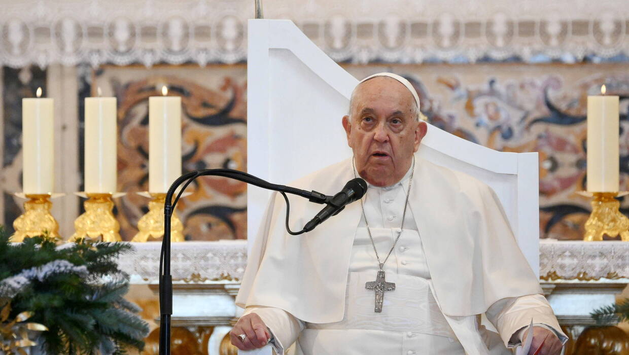 Papież Franciszek. Fot. PAP/EPA/ETTORE FERRARI