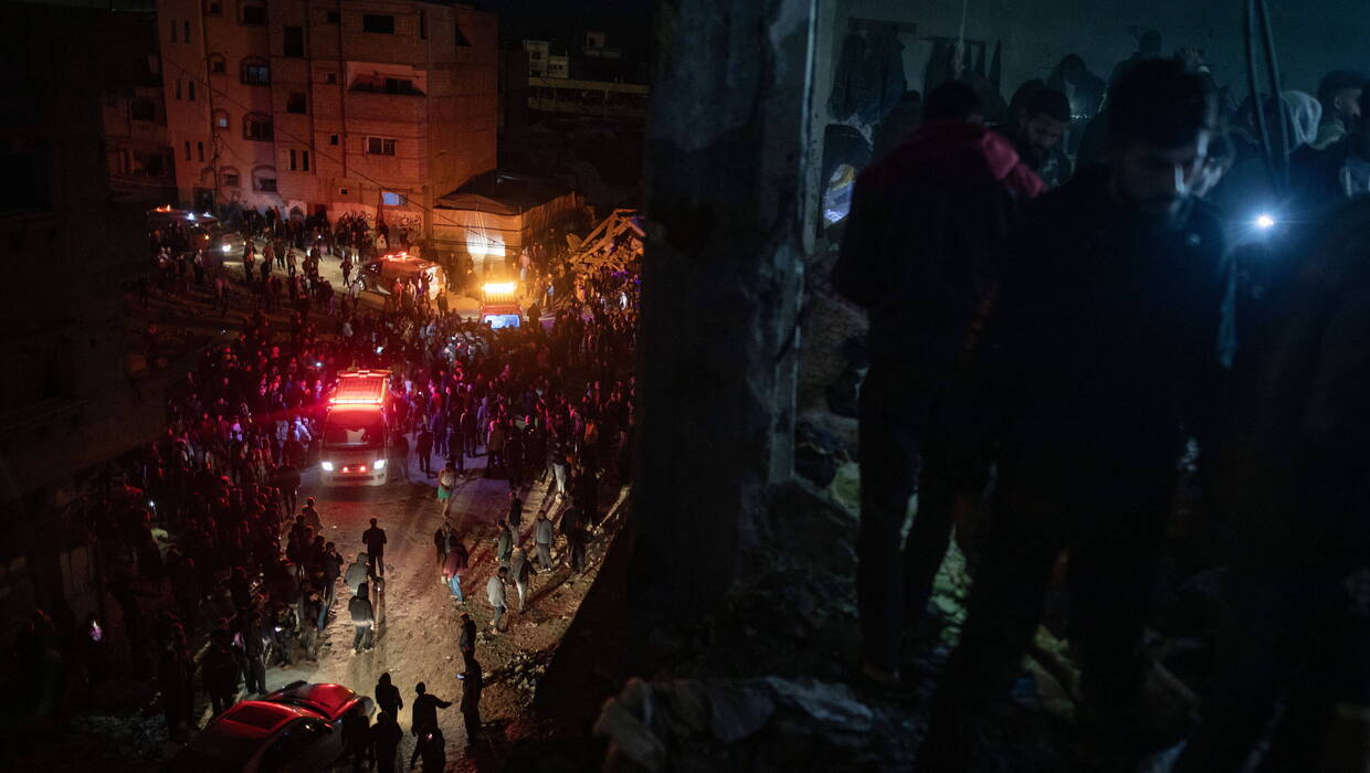 Sytuacja na Zachodnim Brzegu. Fot. PAP/EPA/HAITHAM IMAD