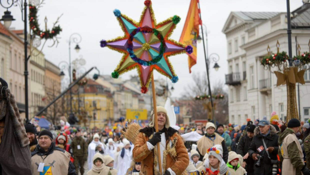 Orszak Trzech Króli. Warszawa 2023 rok. Fot. PAP/M. Obara