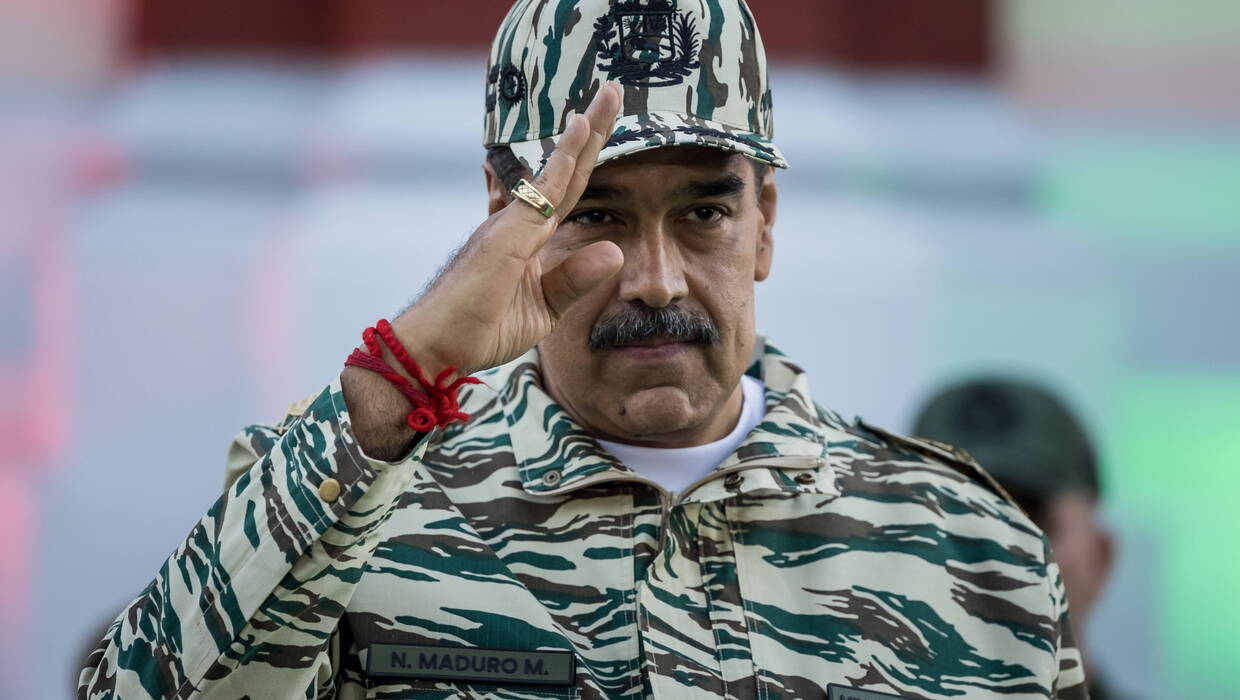 Nicolas Maduro. Fot. PAP/EPA/MIGUEL GUTIERREZ