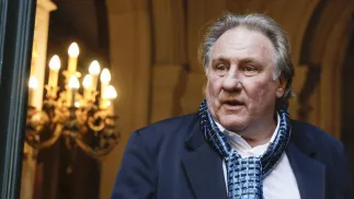 Gerard Depardieu. Fot. PAP/BELGA PHOTO THIERRY ROGE