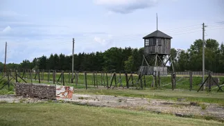 Muzeum na Majdanku, gdzie mieścił się niemiecki nazistowski obóz koncentracyjny Fot. PAP/Wojtek Jargiło