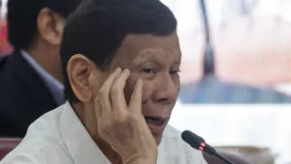 Rodrigo Duterte. Fot. PAP/EPA/ROLEX DELA PENA 