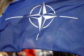 прапор НАТО, fot. PAP/TOMS KALNINS