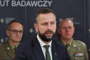Вице-премьер Польши, министр национальной обороны Владислав Косиняк-Камыш. Fot. PAP/Paweł Supernak