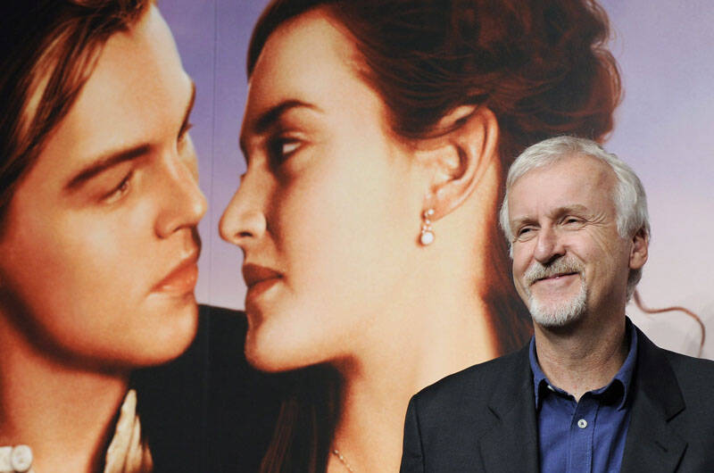 James Cameron reżyser filmu Titanic. Fot. PAP/EPA/FRANCK ROBICHON