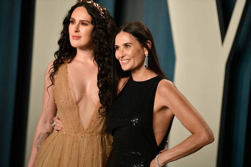 Córka Willisa Rumer Willis i była żona Demi Moore. Fot. Niviere David/ABACAPRESS.COM PAP