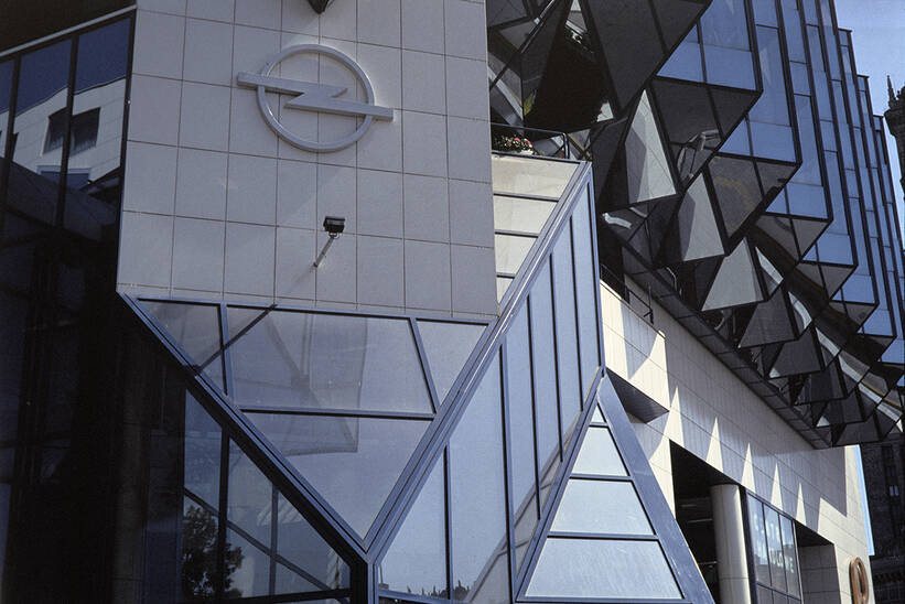 Edward Hartwig, Dom handlowy Bogusz Center przy ulicy Złotej, 1992-1995, Muzeum Warszawy