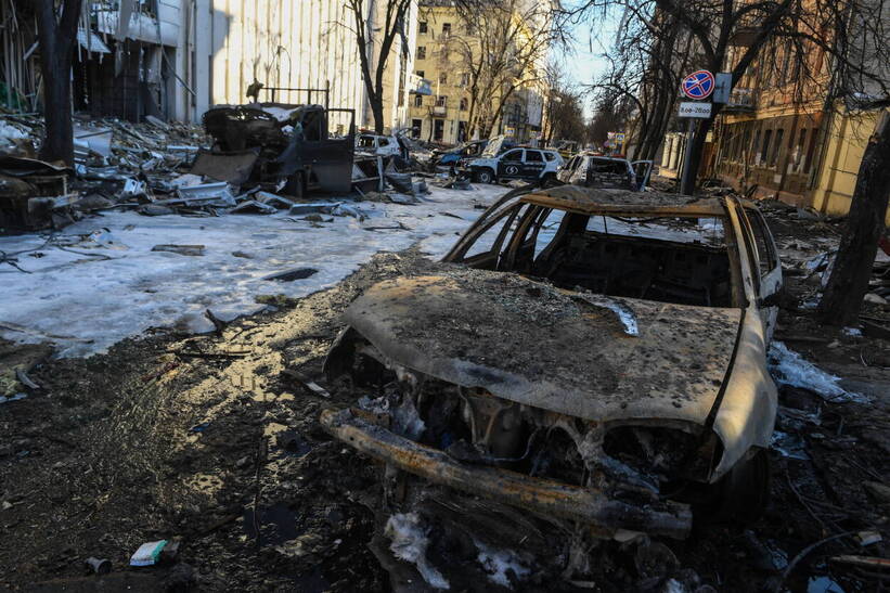 Oblicza wojny w Ukrainie. Fot. PAP/Andrzej Lange