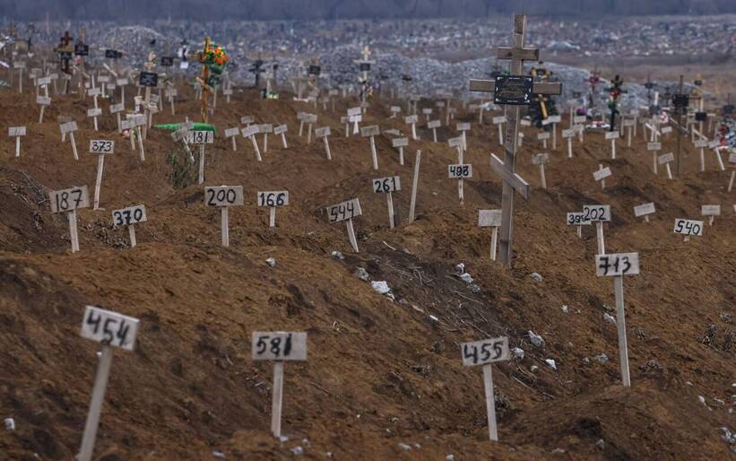 Oblicza wojny w Ukrainie. Fot. PAP/EPA/SERGEI ILNITSKY