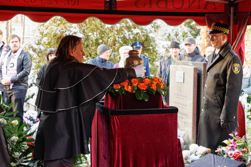 Uroczystości pogrzebowe Hanny Gucwińskiej. Fot. PAP/Tomasz Golla