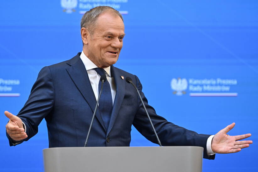 Premier Donald Tusk, fot. PAP/Radek Pietruszka