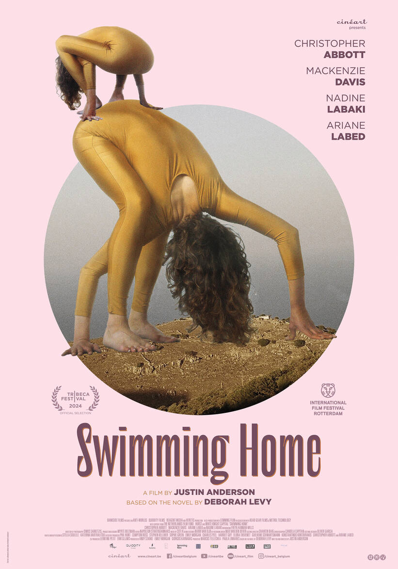 Plakat filmu "Płynąc do domu", reż. Justin Anderson fot. materiały prasowe Cinéart