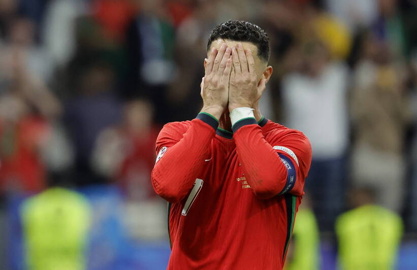 Cristiano Ronaldo. Fot. PAP/EPA/RONALD WITTEK