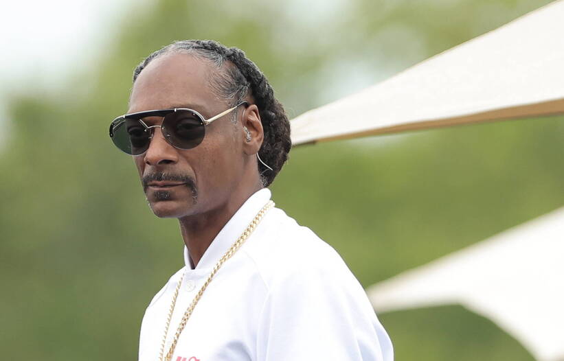 26.07.2024 Paryż, Francja. Snoop Dogg. Fot PAP/EPA/TERESA SUAREZ