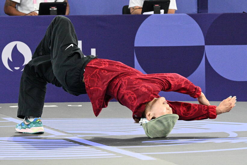 B-Girl Ami z Japonii fot. PAP/ EPA/CAROLINE BLUMBERG