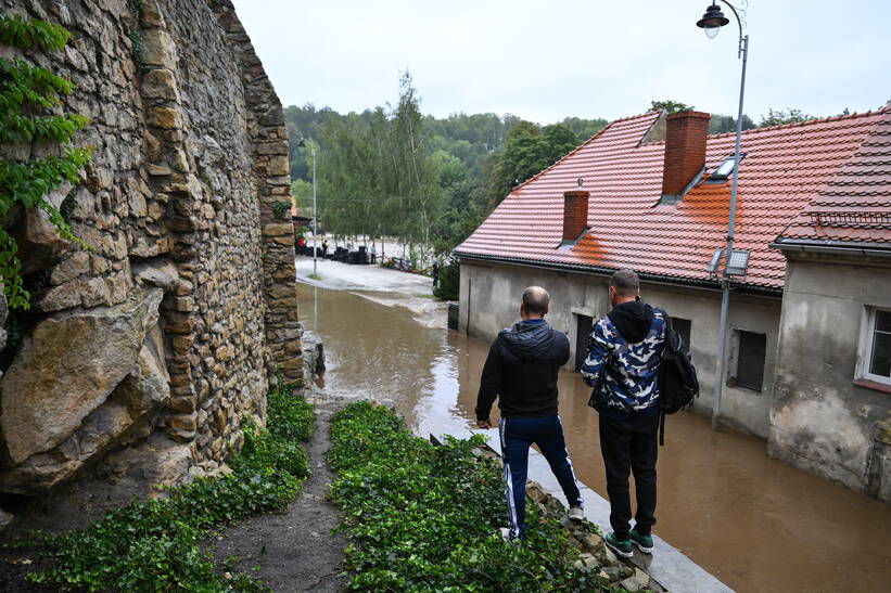 Bystrzyca Kłodzka. Fot. PAP/Maciej Kulczyński