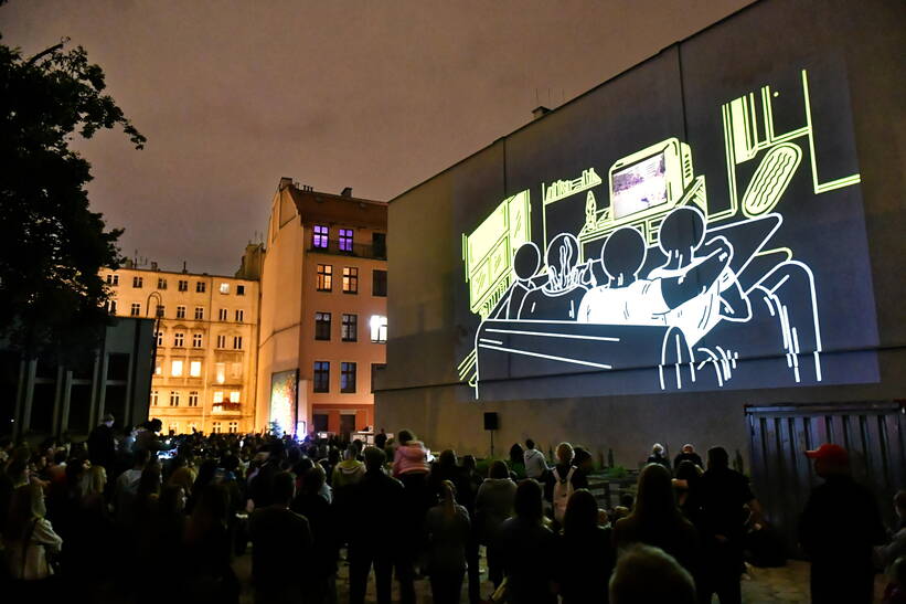 Kinomural we Wrocławiu. Fot. PAP/Maciej Kulczyński