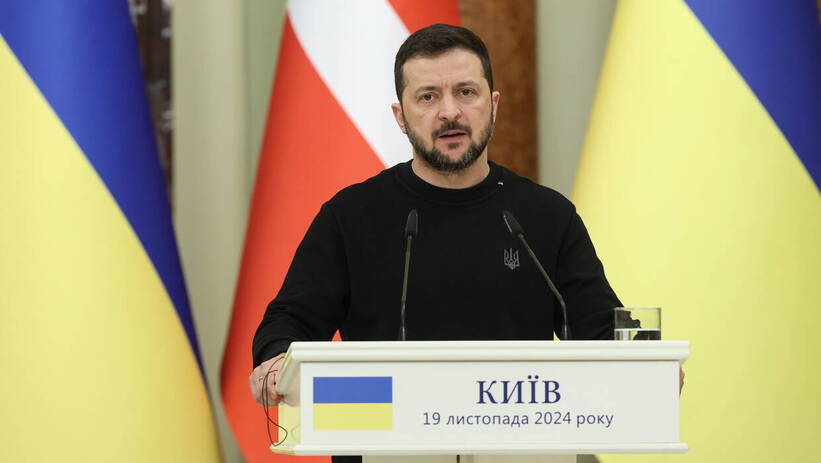 Президент Украины Владимир Зеленский. Fot. PAP/Viktor Kovalchuk