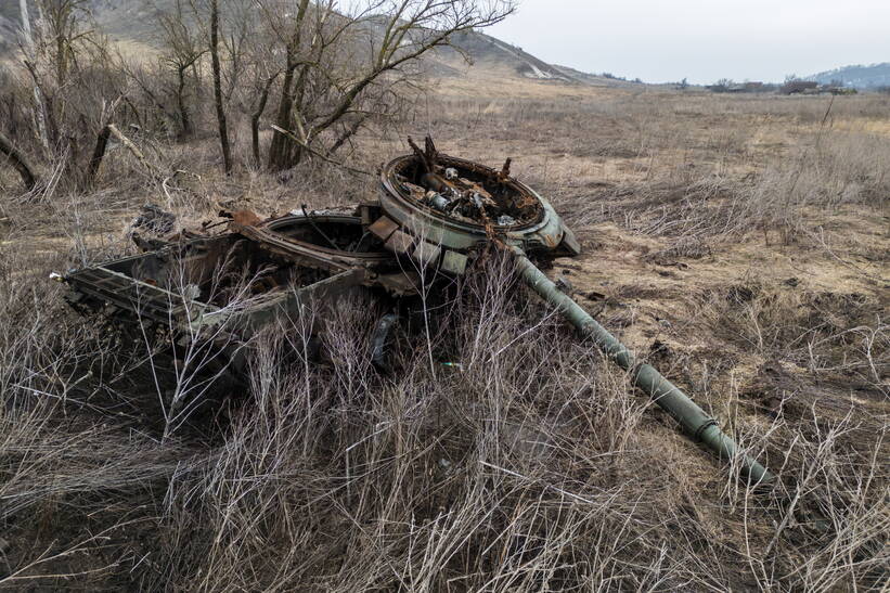 Война в Украине. Донецкая область. Fot. PAP/Vladyslav Musiienko (фотоиллюстрация)